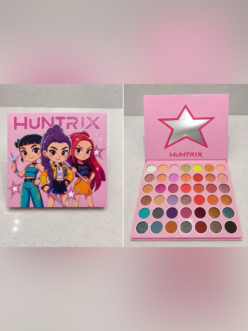 KPOP Huntrix 42 Color Eyeshadow Palette – Brand New Makeup Palette